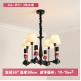 Children's room lamp boy and girl bedroom chandelier Northern style room lighting cartoon creative personality LED lamps