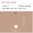 Children's room lamp carousel modern minimalist boy girl bedroom lamp baby room lamp led tricolor dimming