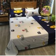 Cartoon tide brand bedding cotton pig printing active fashion cotton four-piece suit