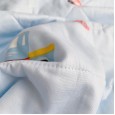 Cotton double-layer yarn organic cotton summer quilt cotton infant children summer cool quilt 1.2 1.5 meters