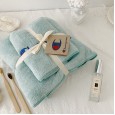 Explosion Champion Two Piece Bath Towel Set Dirty Dirty Color Absorbent Quick Dry