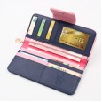 Hot Selling New Wallet Asuka Buckle Long Wallet Korean Version Large Capacity Mobile Phone Bag Lady Clutch Bag