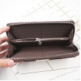 Zipper parquet ladies wallet long fashion multi-function large-capacity Korean women's clutch bag