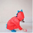 Smally dinosaur raincoat children girls boys kindergarten students baby kids children kindergarten poncho
