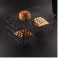 Baking Tools Bread Cooling Rack Black Non-stick Cold-cold Net Biscuit Drying Net 3-layer Color Box