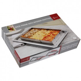 Stainless steel adjustable size cake divider rectangular mousse ring