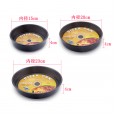 High quality dry energy aluminum alloy hard film deep pizza tray 6 inch 8 inch 9 inch QN51 / 53/54