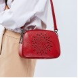 Spring and summer new leather female bag female first layer cowhide Korean fashion female bag shoulder messenger ladies bag