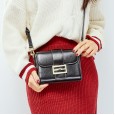 Cowhide bag spring and summer new trendy female bag wild Korean shoulder bag female fashion personality explosion small square bag