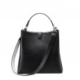 Genuine leather handbags spring and summer new fashion handbag female atmosphere cowhide bag ladies bucket bag female shoulder messenger bag