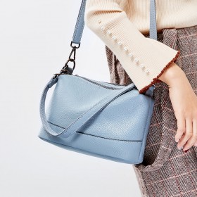 Spring and summer new leather female bag first layer cowhide bag ladies handbag shoulder messenger bag backpack