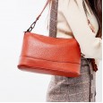 Spring and summer new leather female bag first layer cowhide bag ladies handbag shoulder messenger bag backpack
