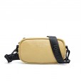 Wide shoulder strap explosive female bag Korean casual small bag first layer leather shoulder diagonal bag new lychee small square bag
