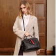 Genuine leather messenger bag women's bag