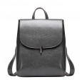 Spring and summer new leather handbags backpack Korean fashion leather large capacity travel backpack ladies leather bag