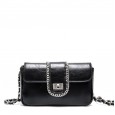 Bag summer small fresh messenger leather female bag new fashion shoulder chain small square bag wild