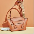 New Korean fashion cowhide smiley bag leather women's bag embarrassing face bat bag wings shoulder crossbody bag