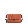 Spring and summer new spring cowhide shoulder messenger female bag fashion small square bag ladies bag