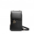 Mobile phone bag female leather new shoulder messenger small bag first layer cowhide wild fashion mini bag