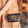 Summer new leather female bag small fragrance wind chain bag small bag shoulder bag wild Messenger bag
