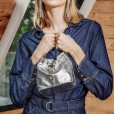 New women bag trendy fashion wild cowhide bucket bag leather women bag shoulder messenger bag portable female bag