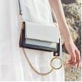 Summer pro-small square bag female new retro simple ring handbag messenger ladies bag