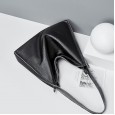 Spring and summer new women's bag shoulder bag lychee pattern first layer cowhide women's bag simple fashion mother and child bag portable crossbody bag