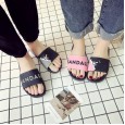 Bathroom slippers female summer cute cartoon pattern plastic slippers men's home indoor comfortable couple sandals and slippers