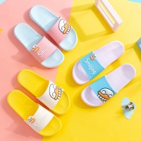 Cute children couple parent-child duck home sandals and slippers children adults anti-skid wear-resistant slippers
