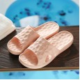 Anti-slip couple water cube home bathroom bath home slippers silver ion antibacterial