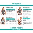 Four-in-one shoulder baby carrier suitable for four seasons