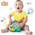 Baby music toys puzzle early education sound and light happy fish English French learning machine music learning little whale