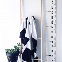 Explosion models children's height measurement ruler children's room decoration wall hanging photo props