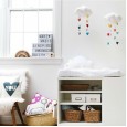 Explosion colorful cloud love ornaments children's room decoration children's tent mosquito net matching decoration