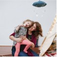 Explosion moon cloud ornaments children's room decoration baby bedside toys photography props