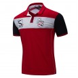 New spring and summer men's POLO shirt men's lapel shirt 035