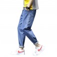 Spring and summer new wide-leg casual pants men's Japanese style nostalgic jeans wash tide brand men's pants