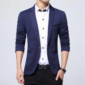 Casual suit men's large size small suit Korean version of the jacket will be Western male