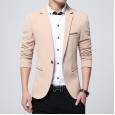 Casual suit men's large size small suit Korean version of the jacket will be Western male