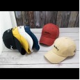Hat female spring and summer leisure solid color curved eaves baseball cap male Korean version of the couple sun hat offset printed cap tide