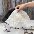 Lace mesh transparent fisherman hat female Korean version of the wild tide thin section flower hollow bucket hat sun protection sun hat