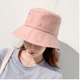 New fashion spring summer autumn star pattern foldable fisherman hat female casual wild sun hat