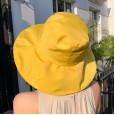 Hat ladies summer shade fisherman hat fashion outdoor travel beach sunscreen bright sun hat