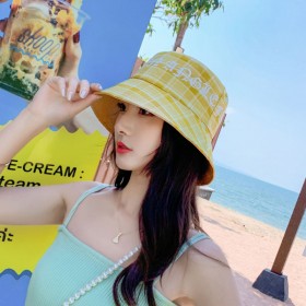 New fashion summer folding fisherman hat female cute basin hat sun hat sun hat