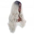 Yiwu Ms. Synthetic Wig Wigs Customized Mid-length Long Curly Hair Gradient