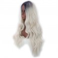 Yiwu Ms. Synthetic Wig Wigs Customized Mid-length Long Curly Hair Gradient
