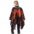 The new street color matching faux cashmere ladies warm wild scarf shawl