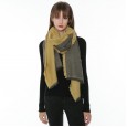 New imitation cashmere scarf female double-sided warm knitted solid color scarf