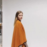 Fashionable autumn and winter hot cashew cashmere imitation cashmere ladies scarf wild thick warm shawl cloak