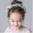 Crown headdress children princess performance jewelry personality cute crown hair band accessories girl pearl accessories